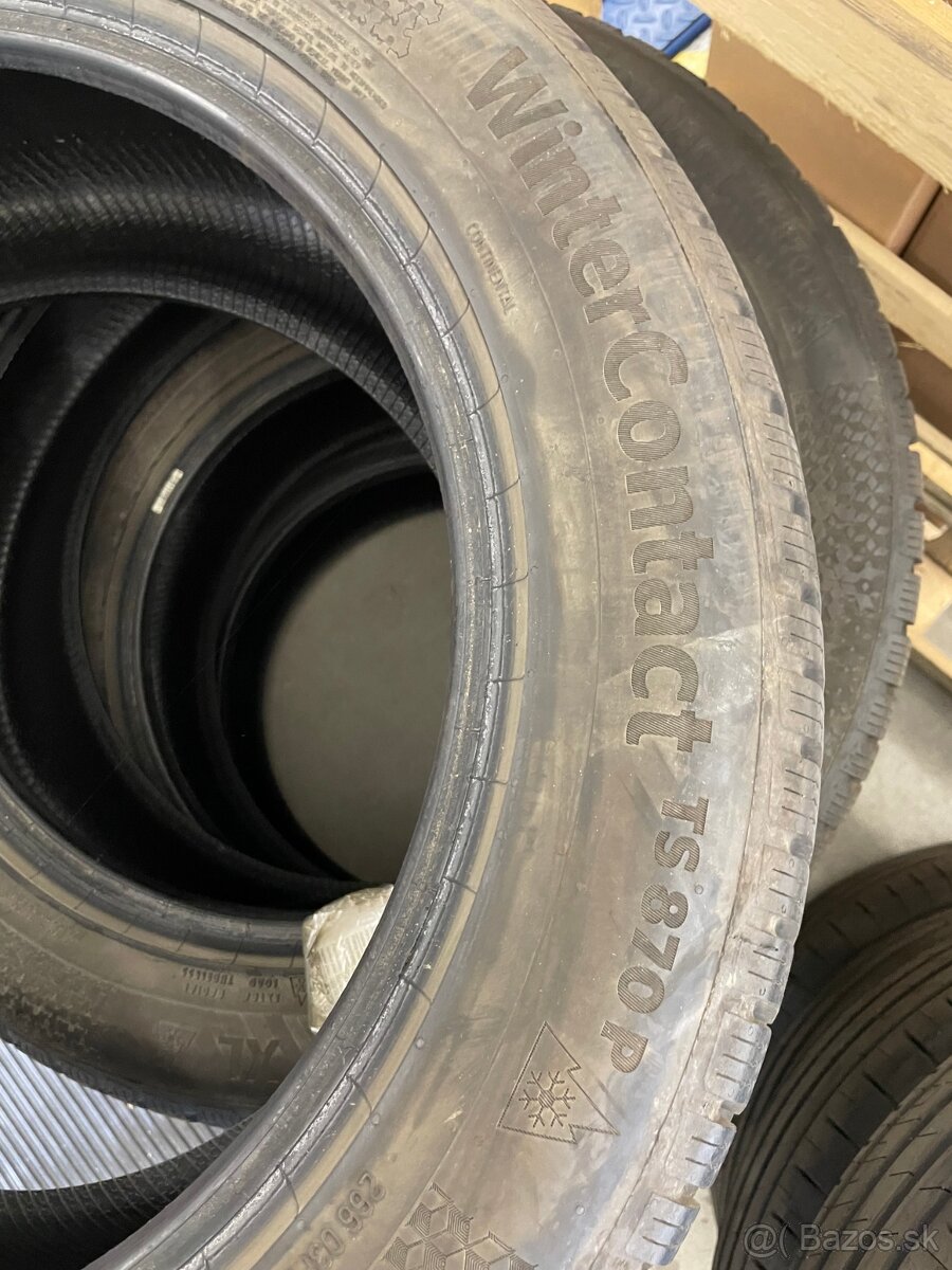 Predám zimné pneu Continental TS 870 P 255/50 R19 107 V - 2
