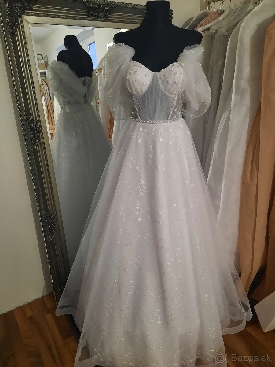 NOVE Svadobné šaty veľ. 36-38 - 2