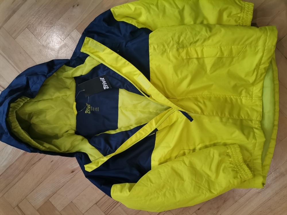 detska jesenna/zimna nepremokava bunda vel.128 - 2