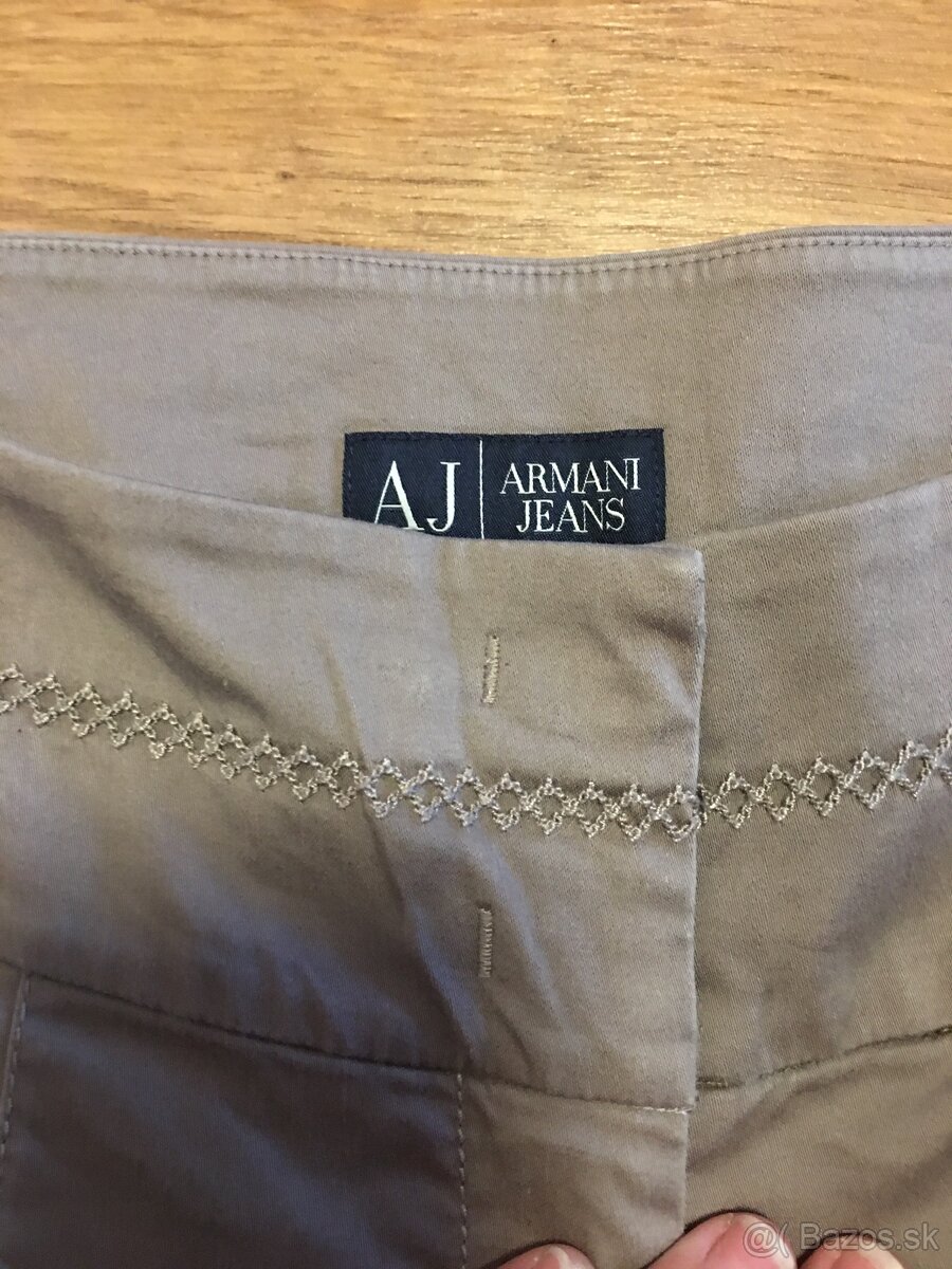 NOVÉ ARMANI originál dámske nohavice L - 2