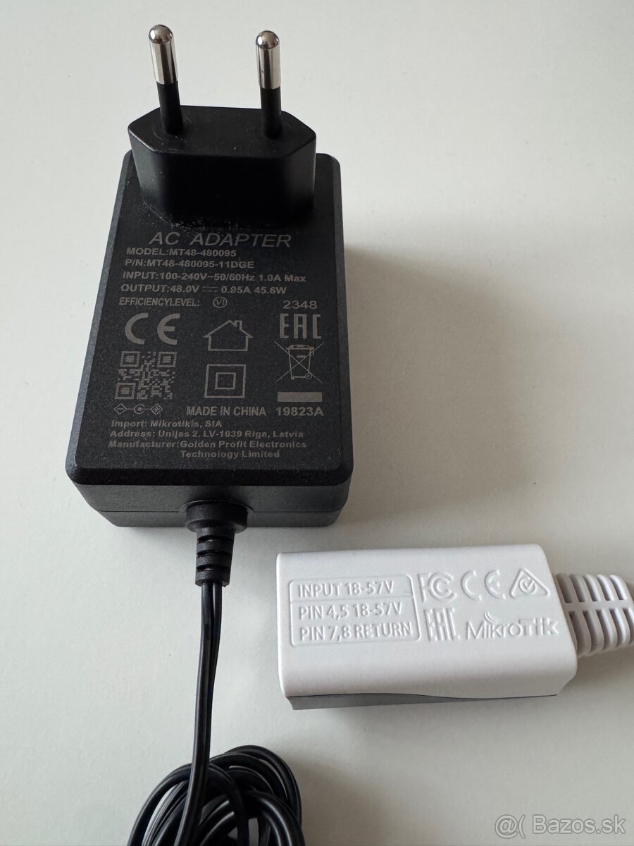 MikroTik pasívne POE Gigabitové - 2