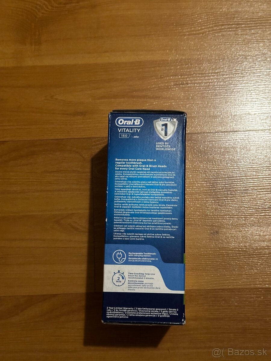 Predám Oral-B Vitality 150 Cross Action Black - 2