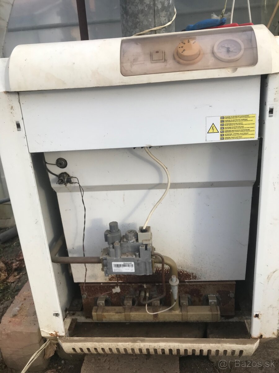Plynový liatinový kotol 45 kW - 2