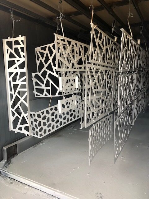 Práškové lakovanie Pieskovanie - 2