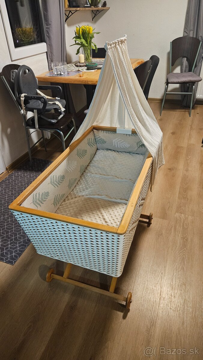 Retro košík pre bábätko - 2