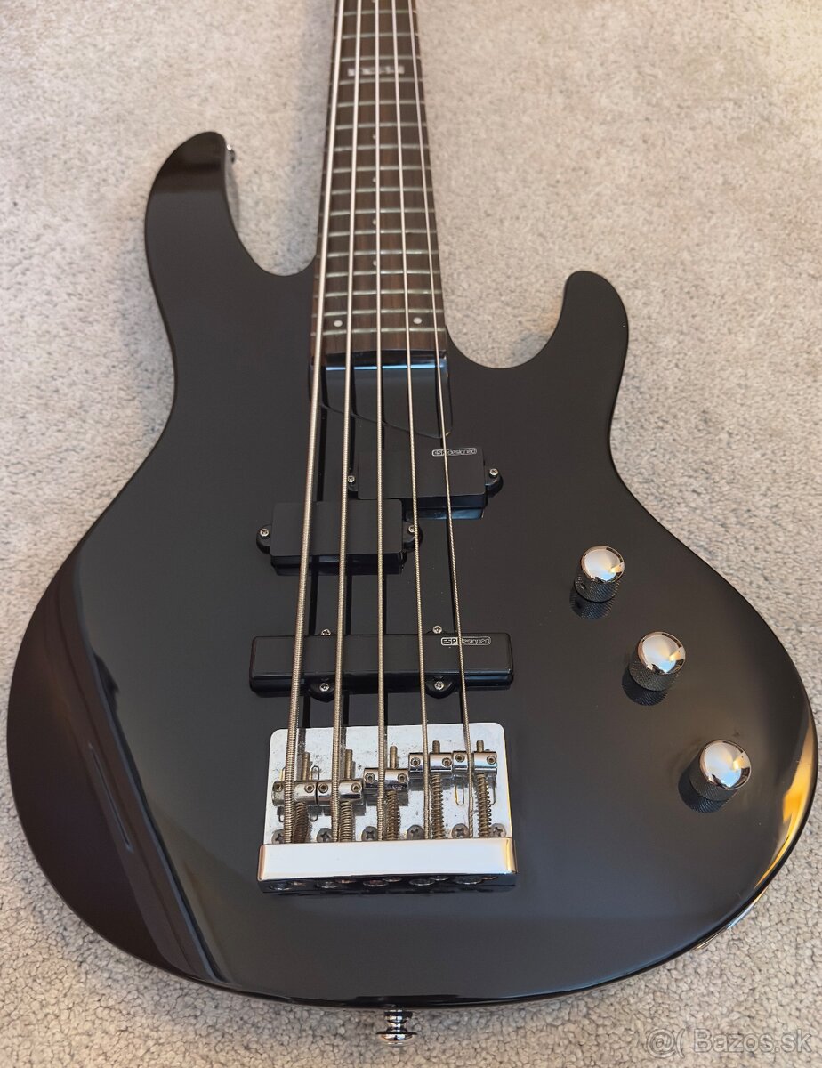 5-strunová basgitara ESP LTD B-55 BK - 2