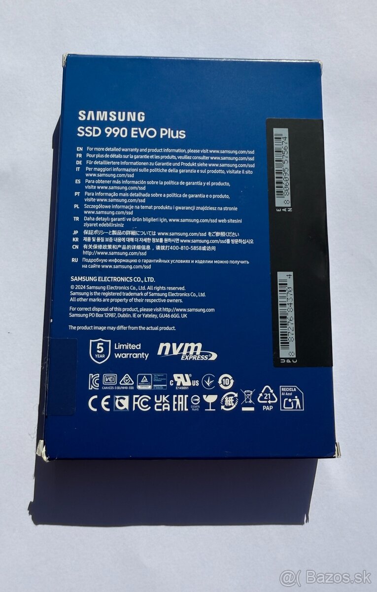 Samsung 990 EVO Plus 1TB NVMe - 2