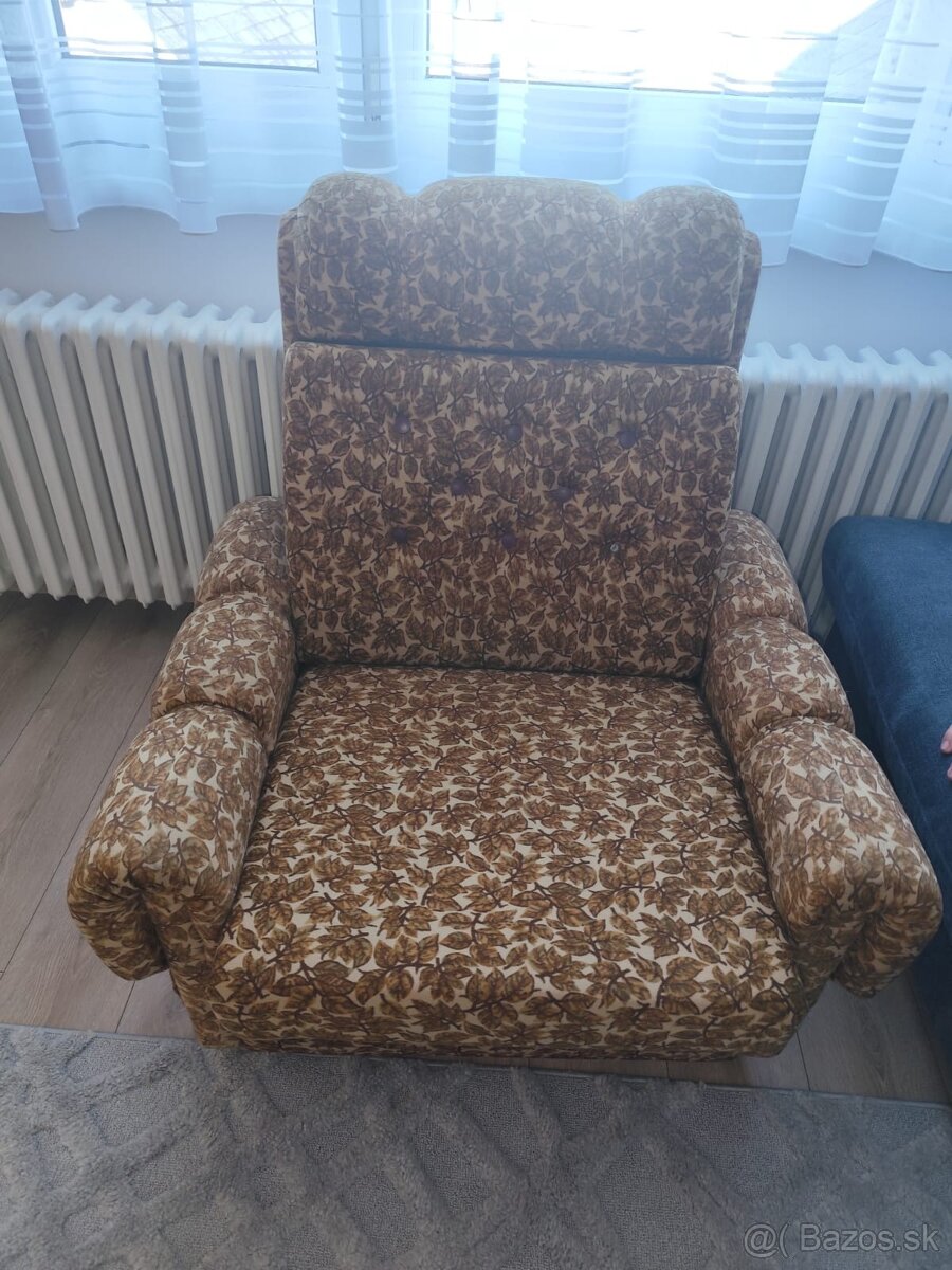 Retro sedacia súprava - 2