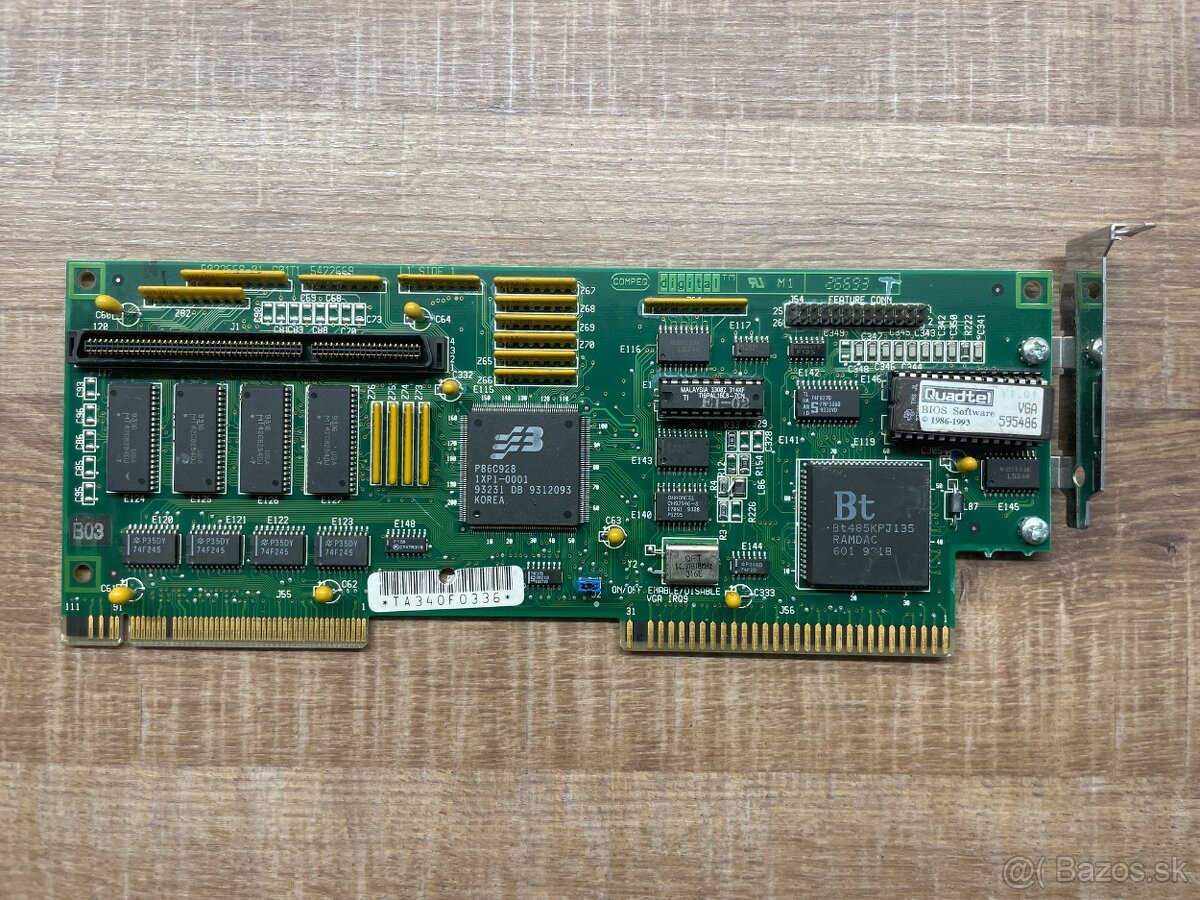Rôzne retro PC karty - 2