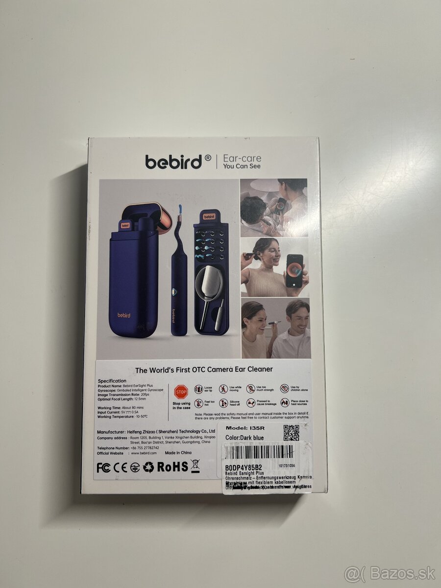#L0205 Bebird EarSight Plus I35R – inteligentný čistič uší s - 2