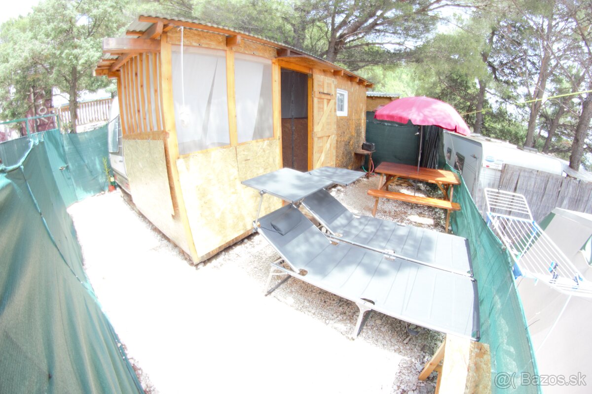 Výnimočná príležitosť - karavan s prístavbou v Chorvátsku - 2