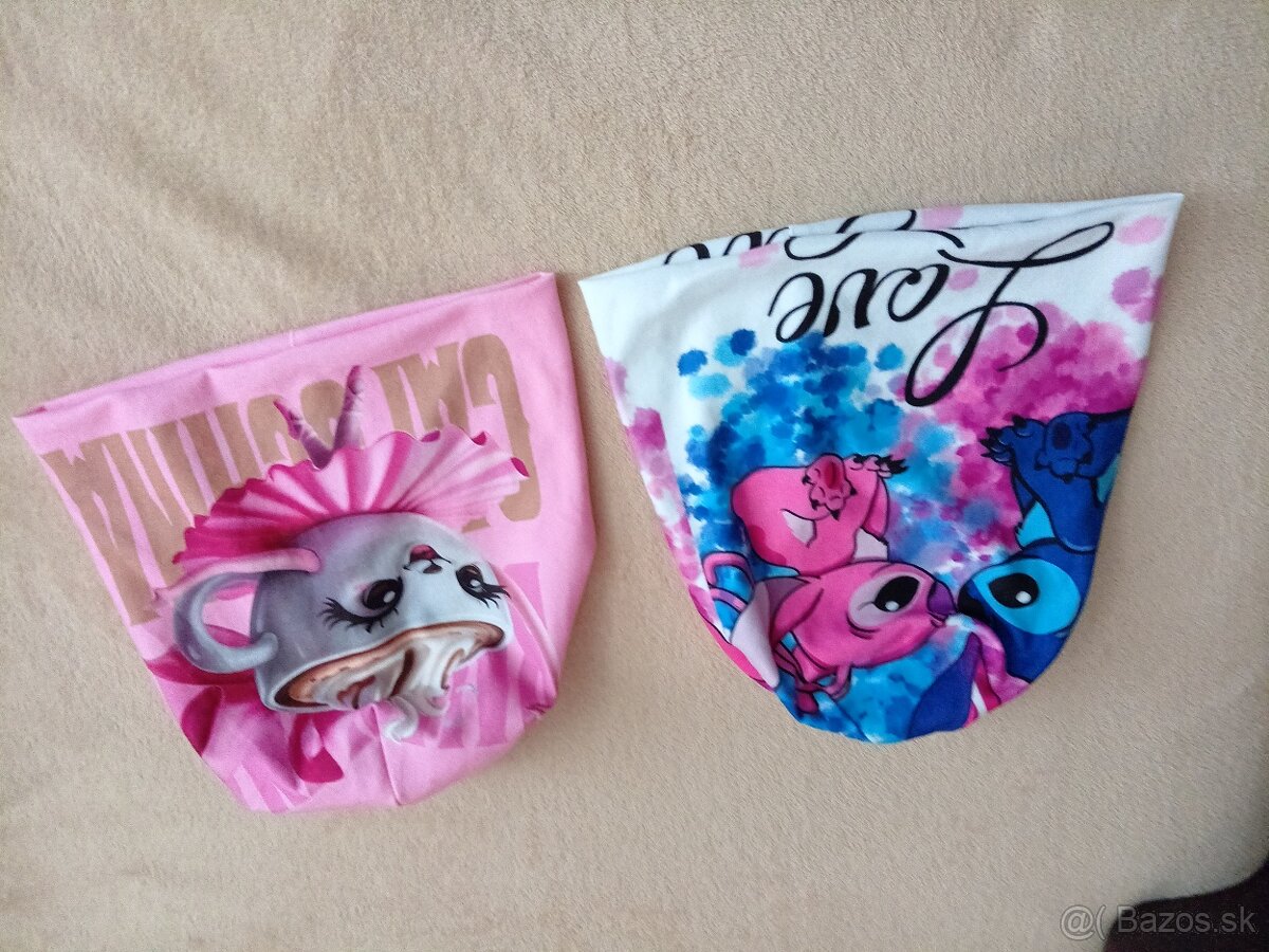 Detské čiapky s motívmi na jeseň zimu - 2