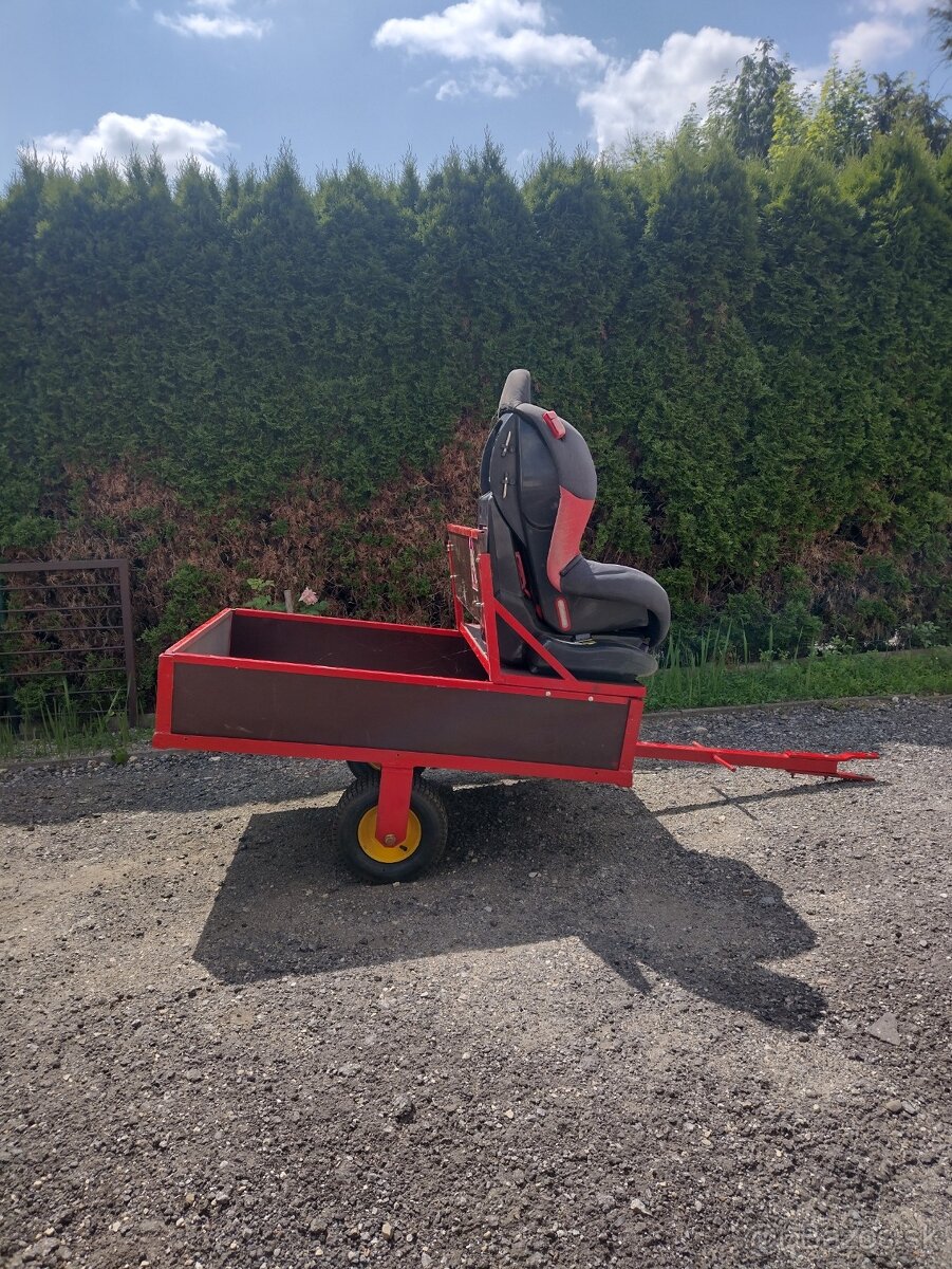 Predám malý prívesný vozík za vari-systém a agzat - 2