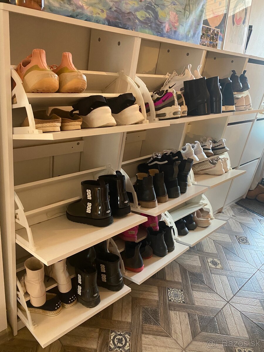 Predám IKEA BISSA skrinky na topánky - 2