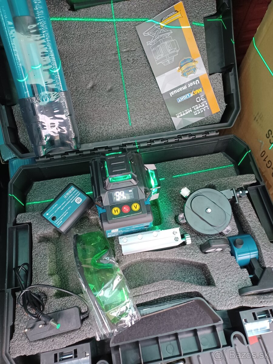 PREDAM LASER 4 BODOVY SO STOJANOM.2X BATERIE 5AH - 2