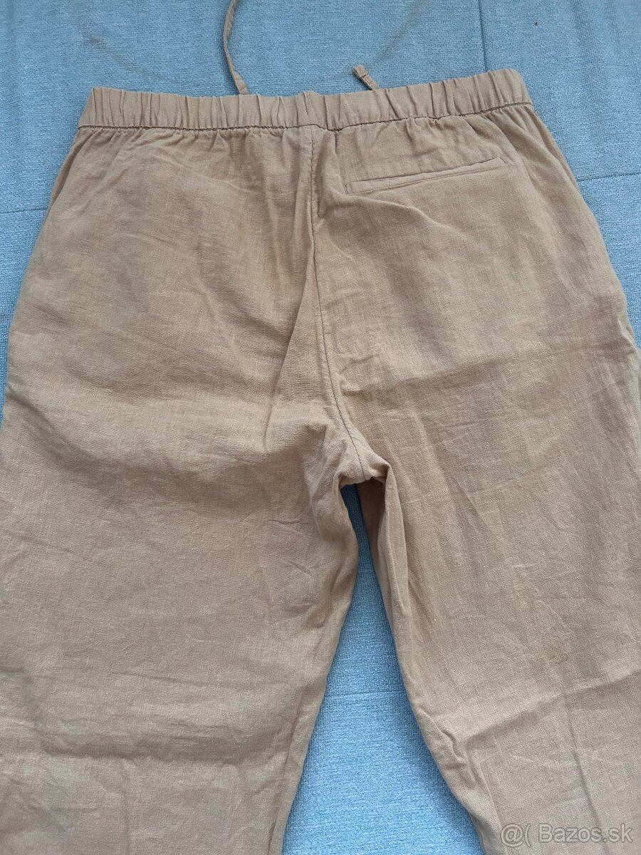 Panske lanové nohavice - 2