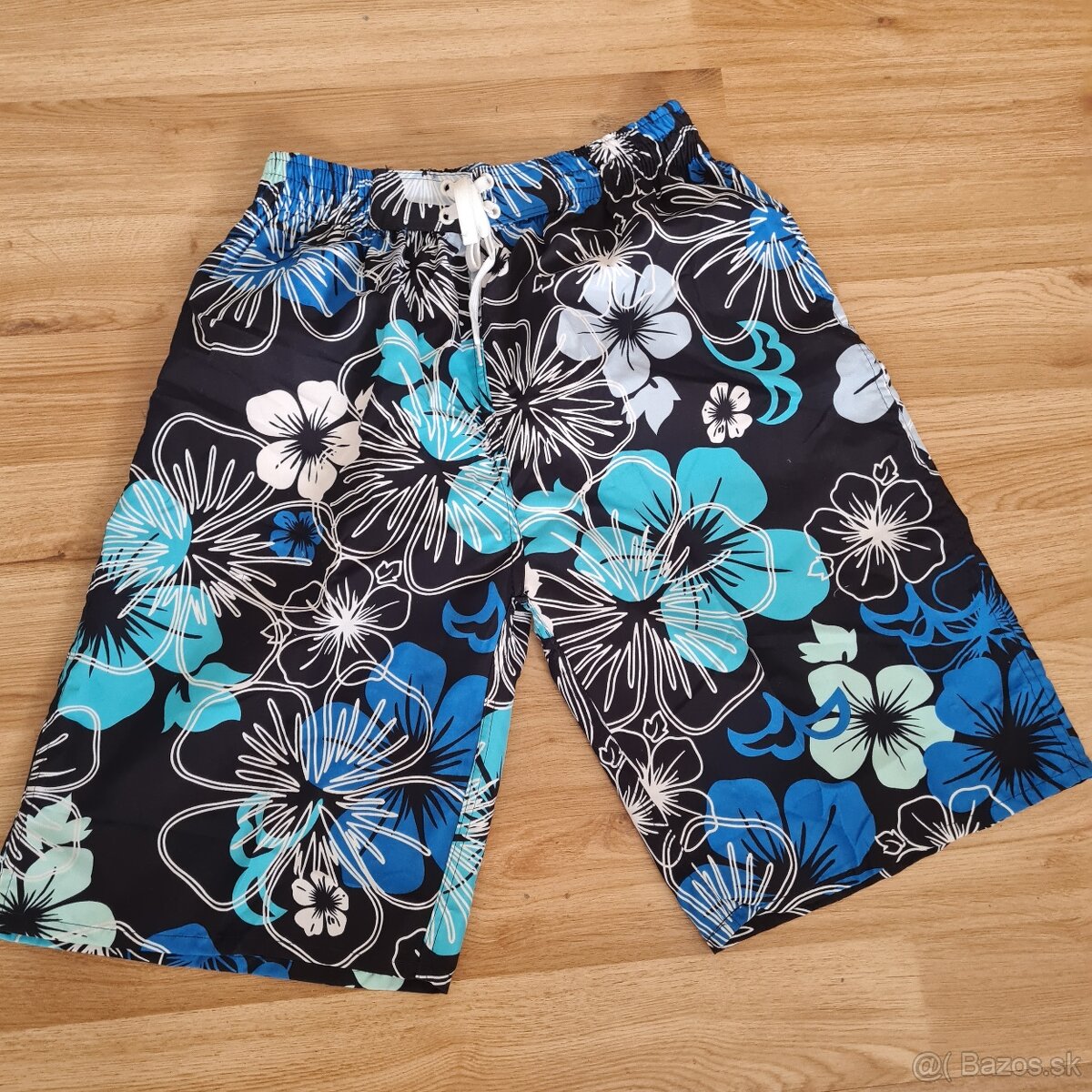 Pánske šortky Blue Flower veľ L - 2