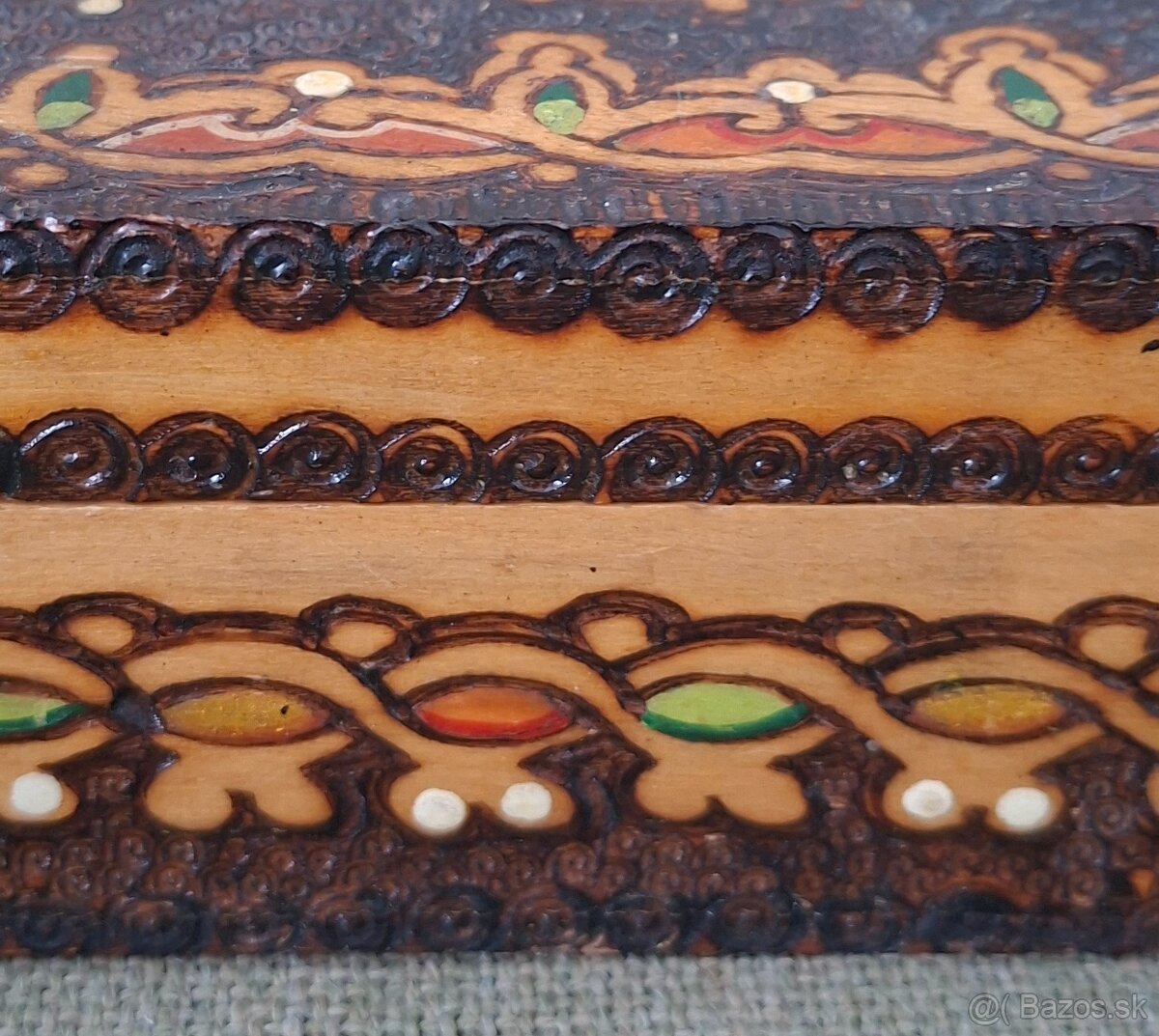 Drevená šperkovnica - 2