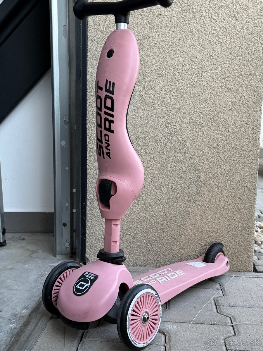 Scoot and Ride ružový - 2