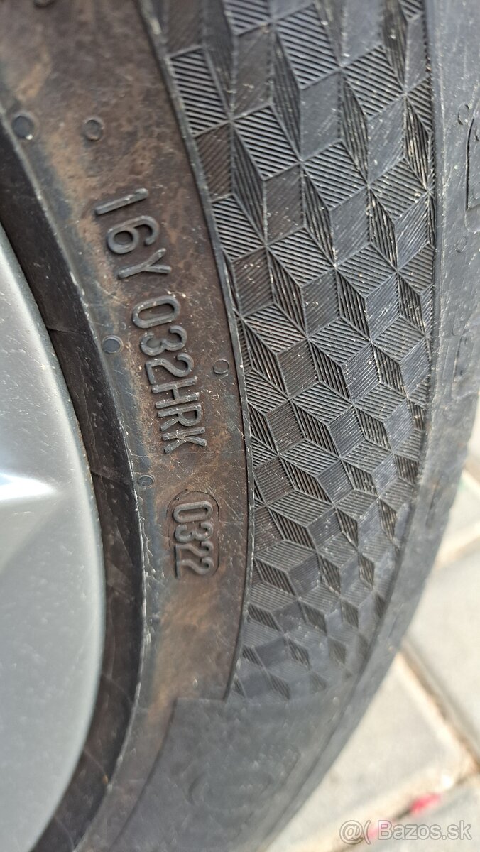Letné pneumatiky continental 225/50R17V - 2