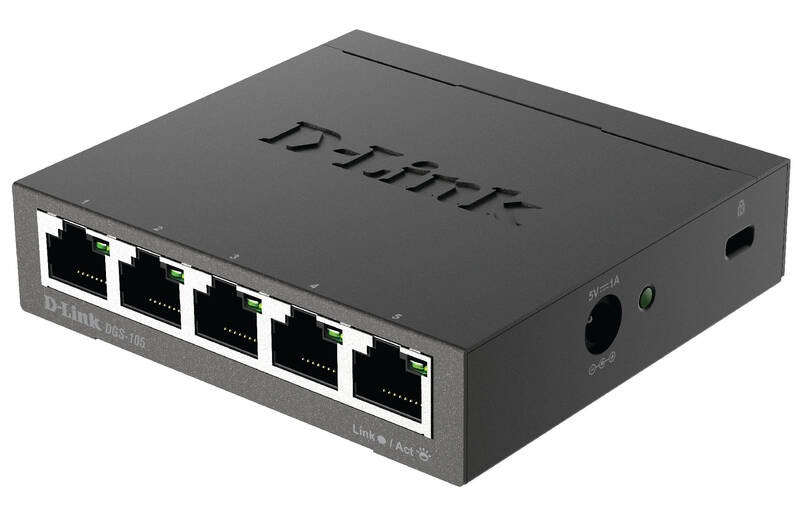 Predám funkčný D-Link 5-Port Gigabit Desktop Switch DGS-105 - 2