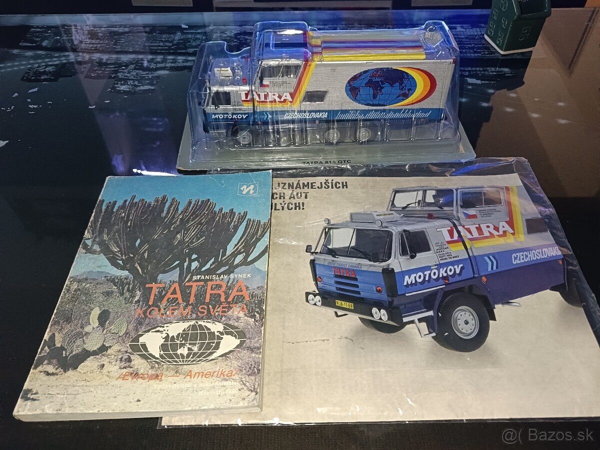 Tatra okolo sveta model + kniha - 2