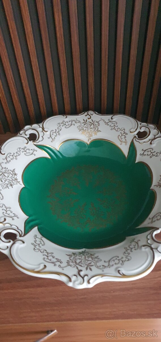 Luxusná starožitná porcelánová misa Weimar - 2