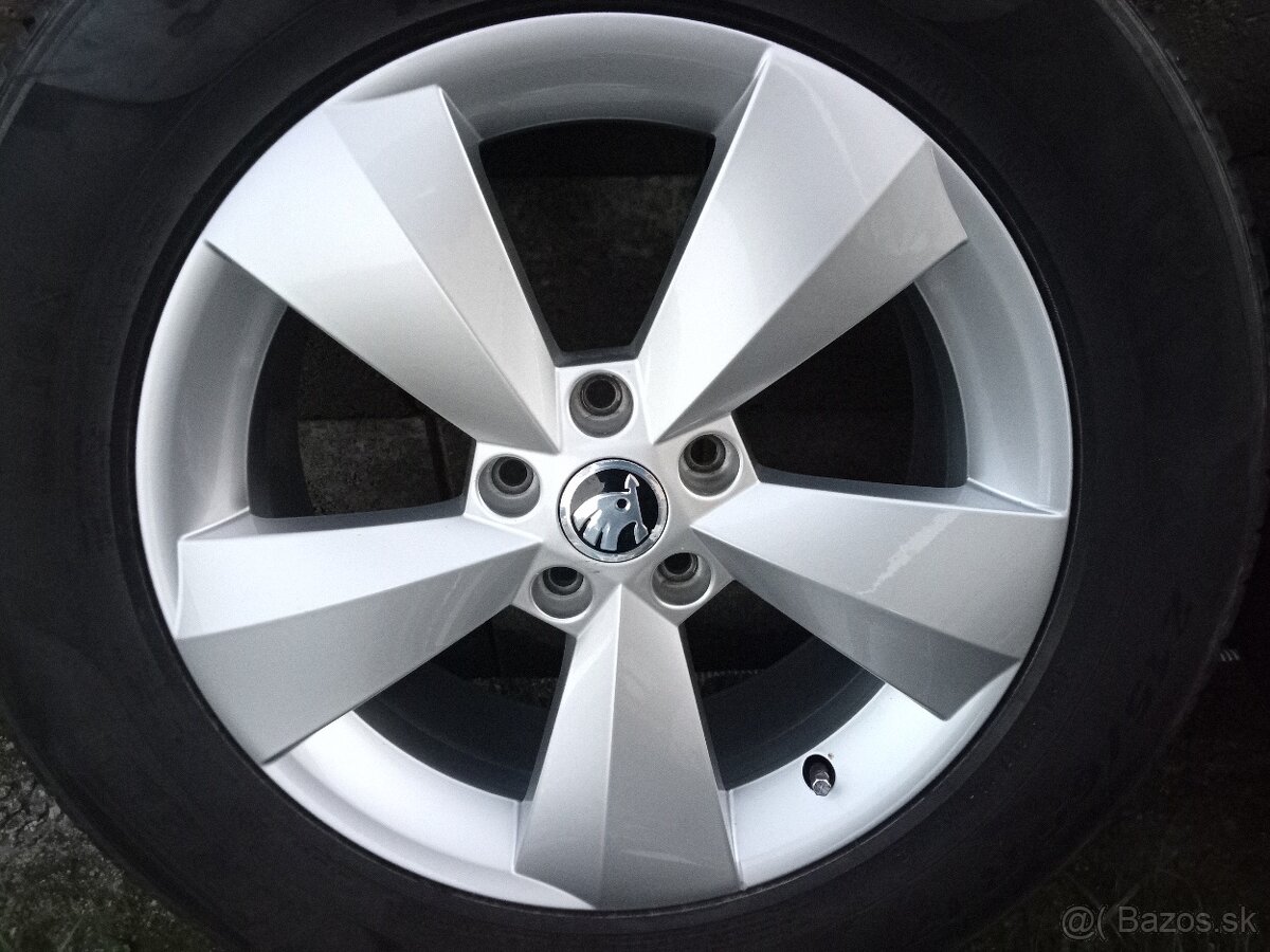 17"5x112 ...215/65 R17 Škoda Kodiaq zimná sada - 2