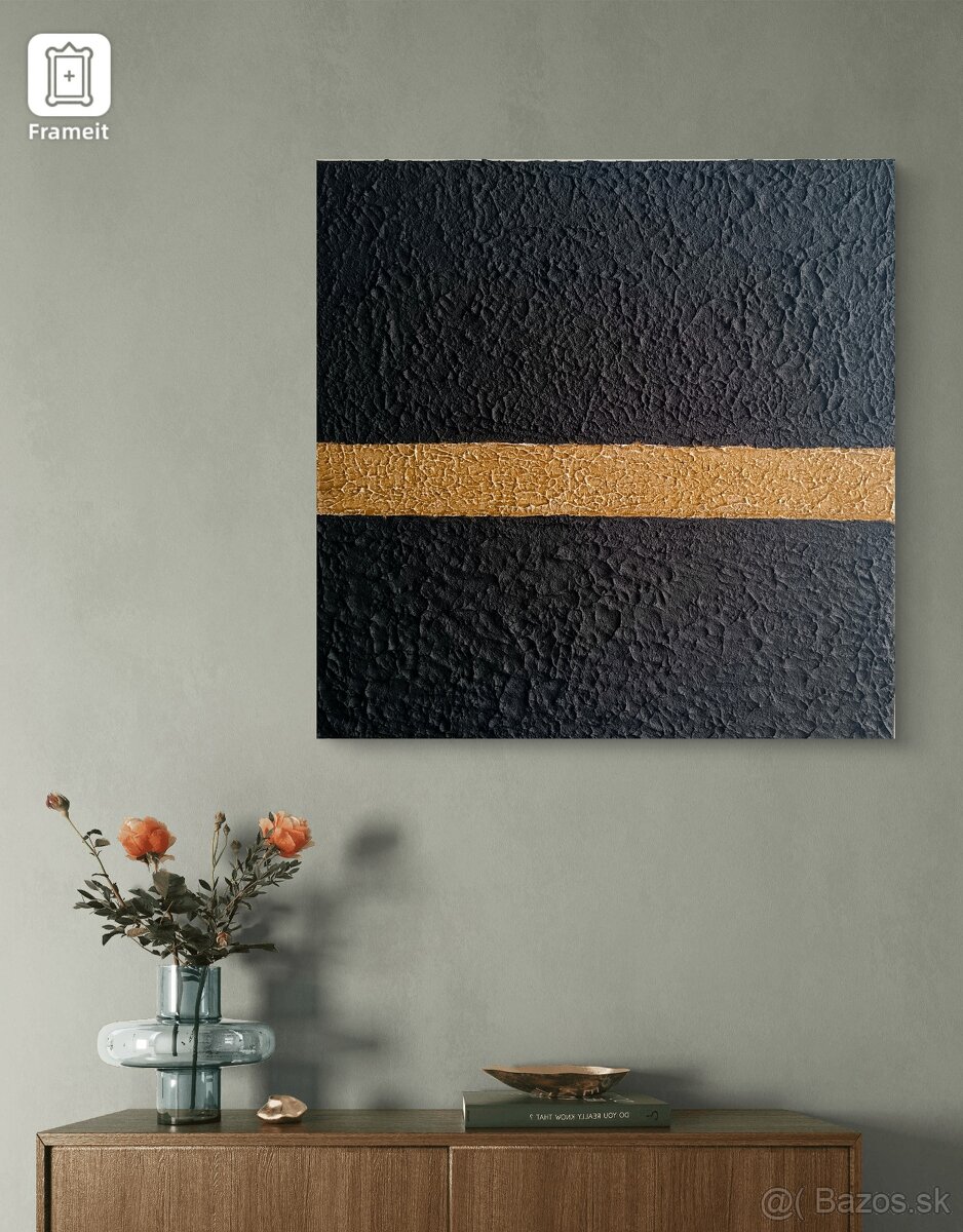 Abstraktný štruktúrovaný obraz - 2