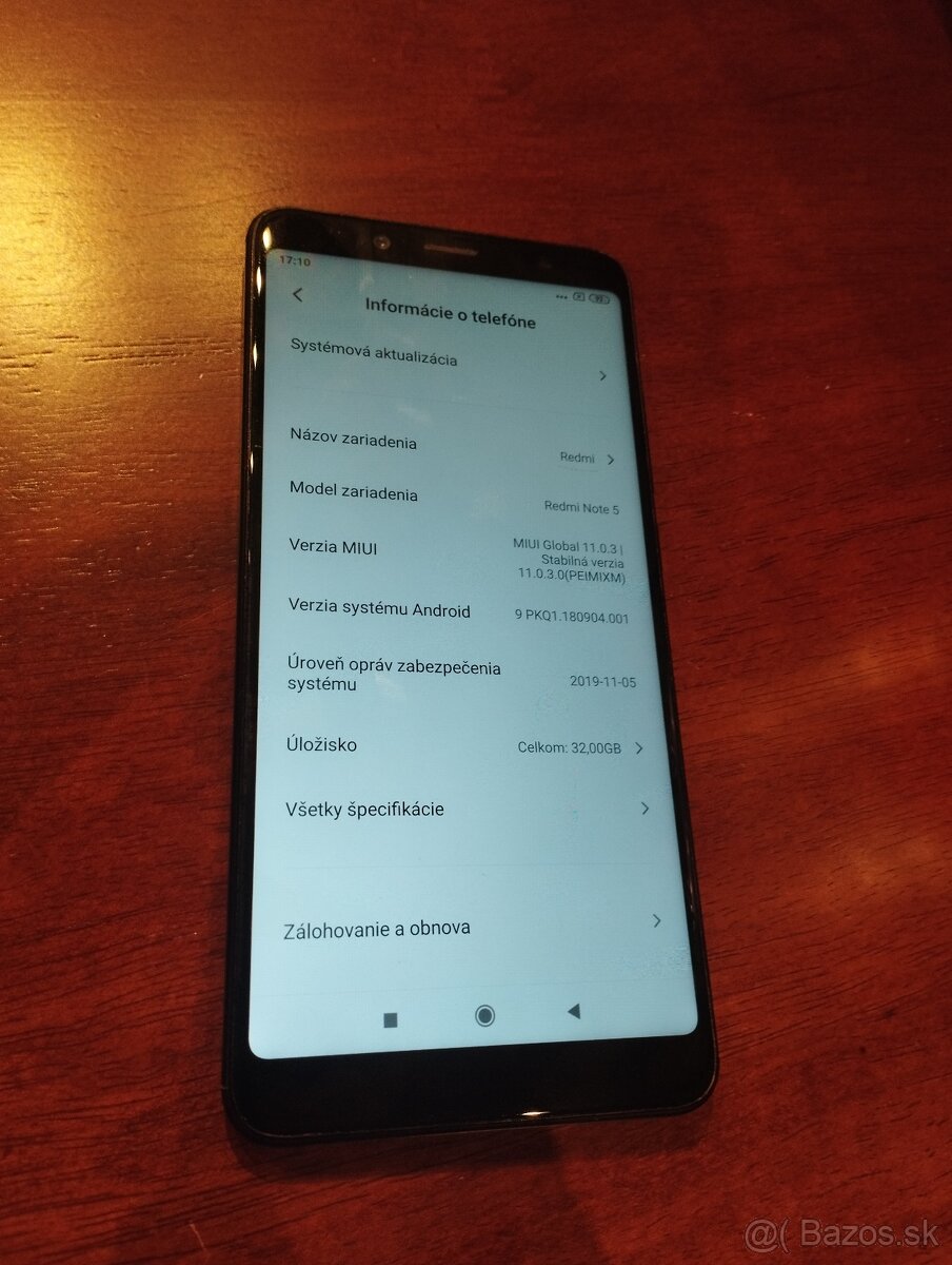 Xiaomi Redmi Note 5 32/3 GB - 2