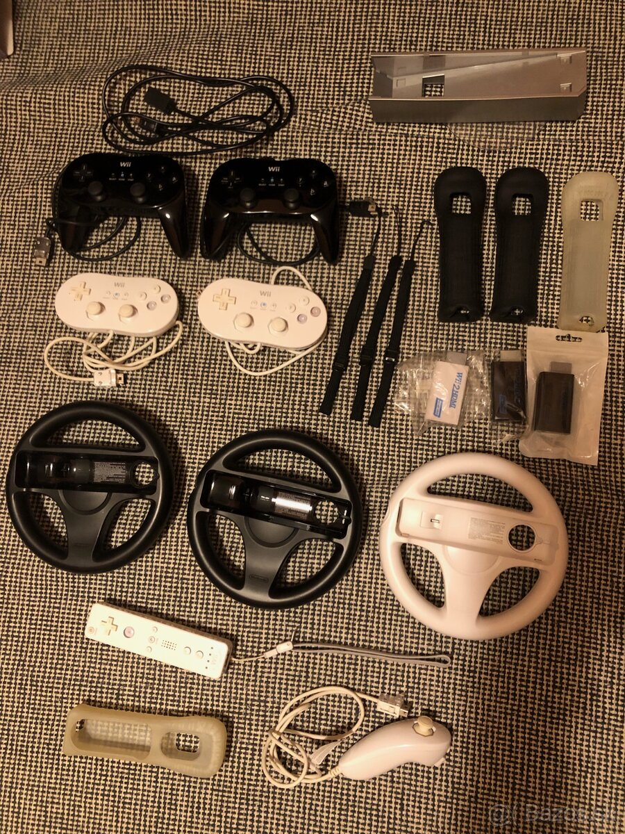 predam Original Nintendo Wii a WiiU Prislusenstvo - 2