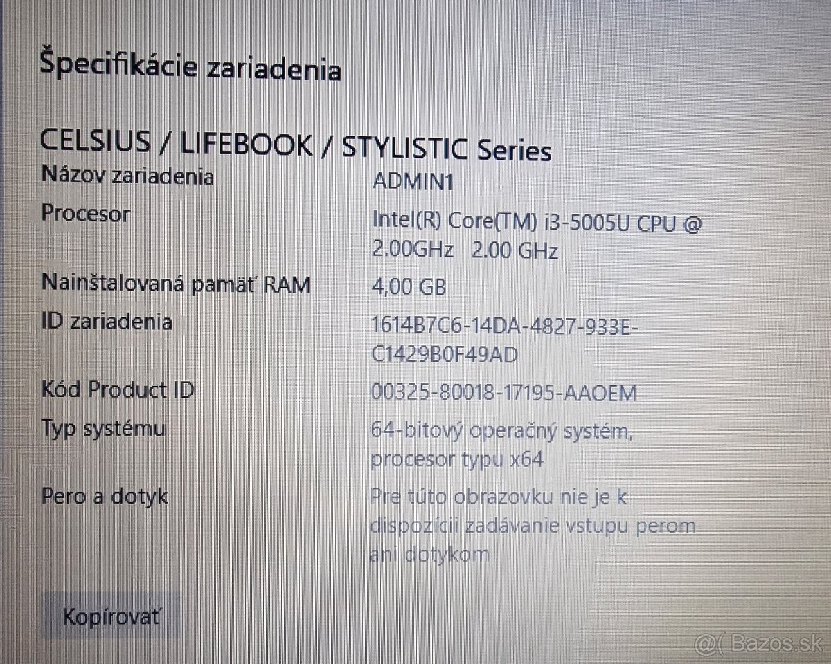 Fujitsu Lifebook Notebook - 2