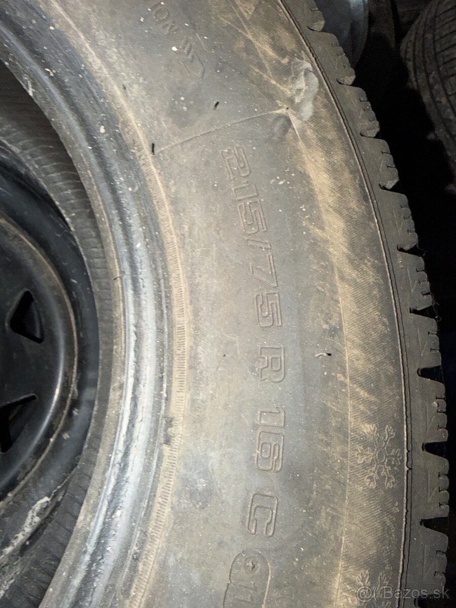 2ks Pneu Vranik 215/75 r16c - 2