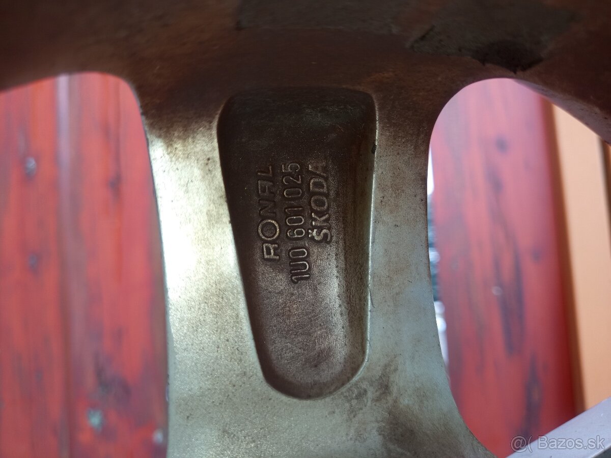 Predám disky Škoda,vw,Seat R15 5x100 - 2