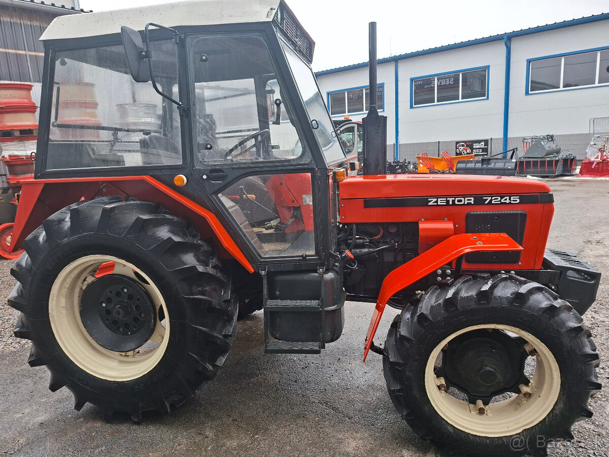 Predam Traktor Zetor 7245,motor 7701 +Tp a spz - 2