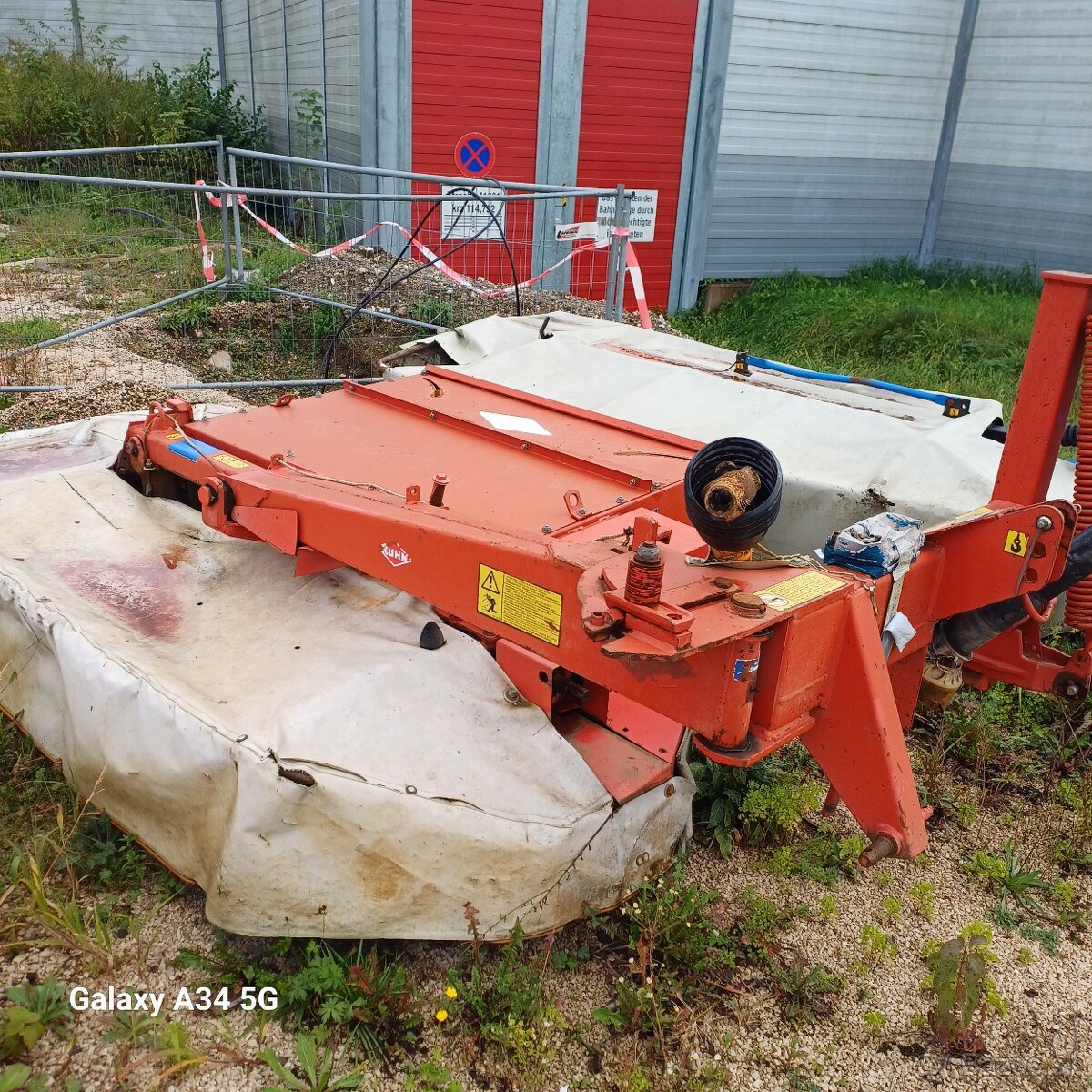 Disková kosačka kuhn fc 202 - 2