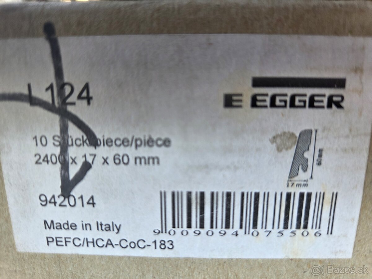 Lišta soklová Egger - 2