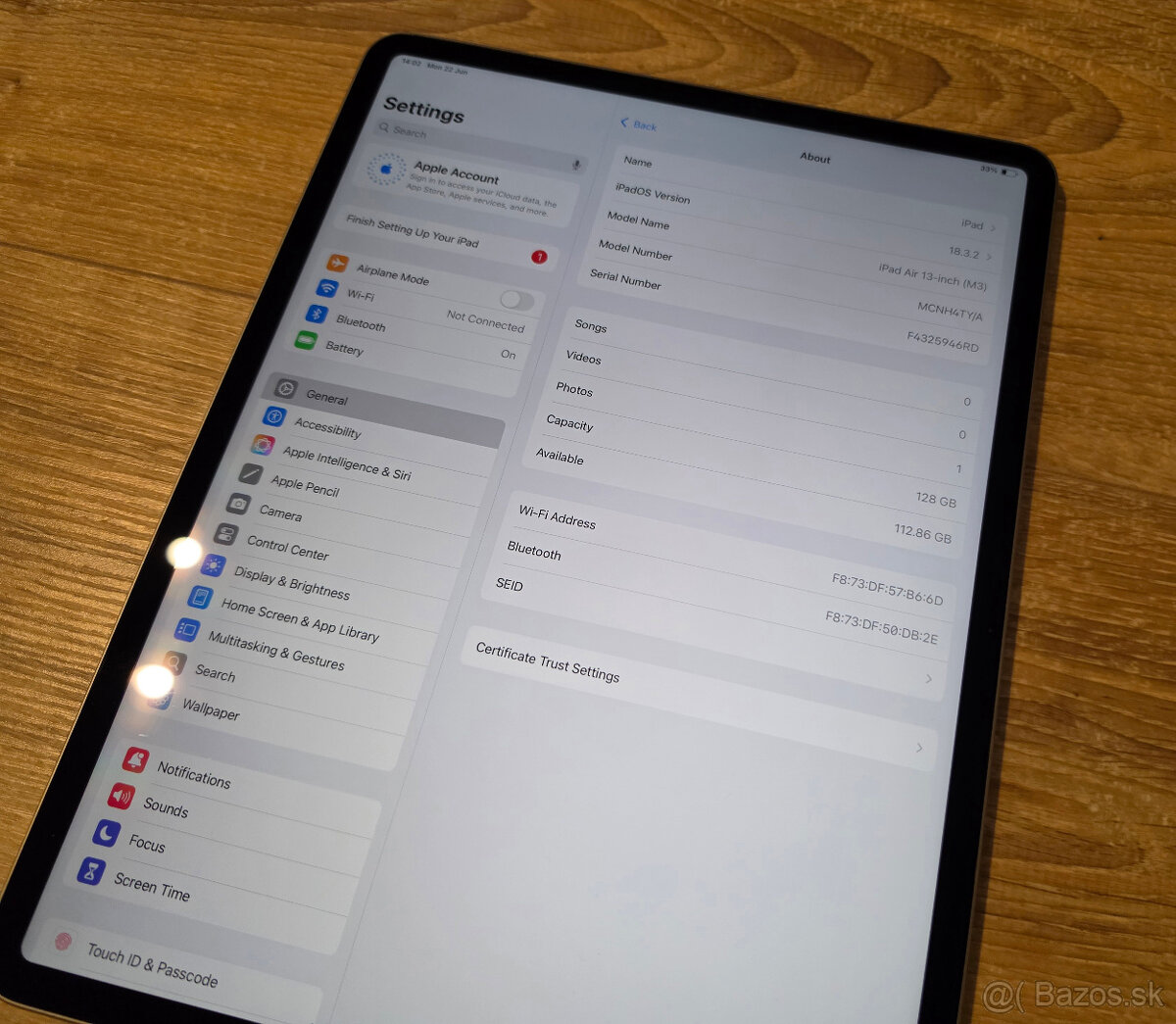 Apple iPad Air 13 m3 128gb - 2