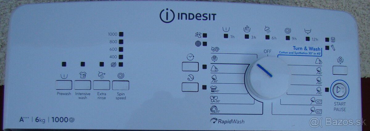 Automatická práčka INDESIT šírka 40 CM - 2
