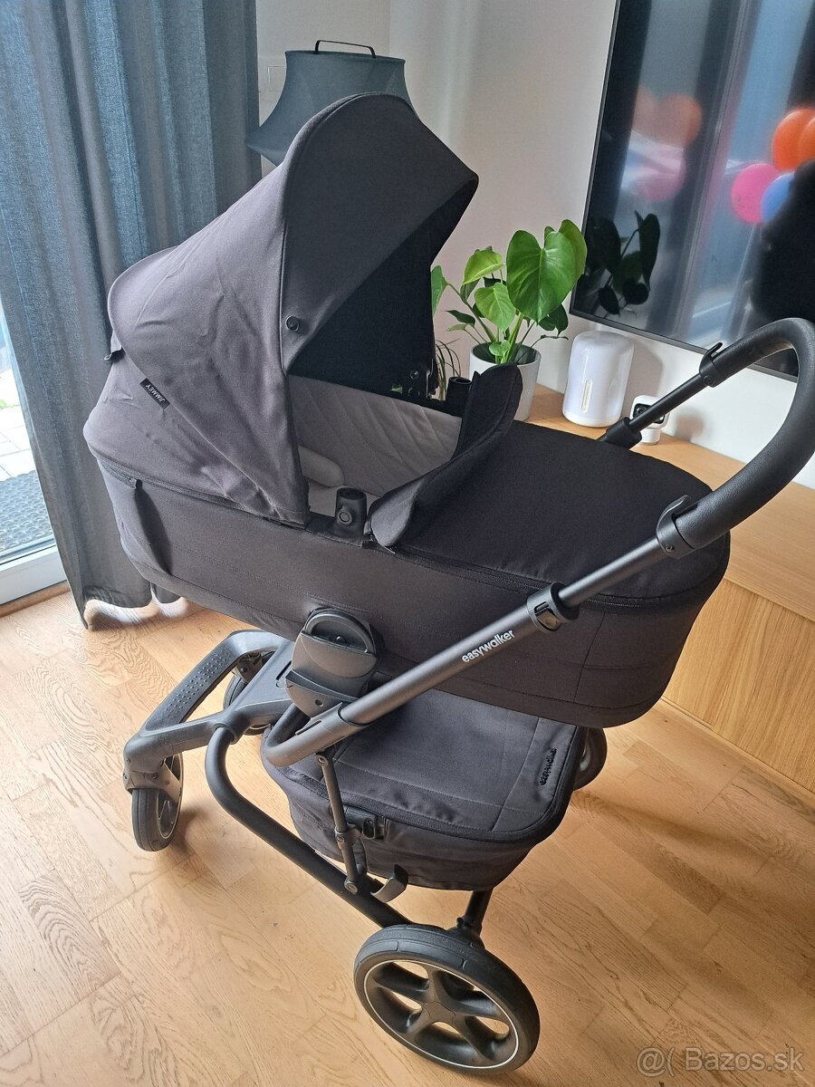 EASYWALKER Kočík kombinovaný Jimmey Pepper Black - 2