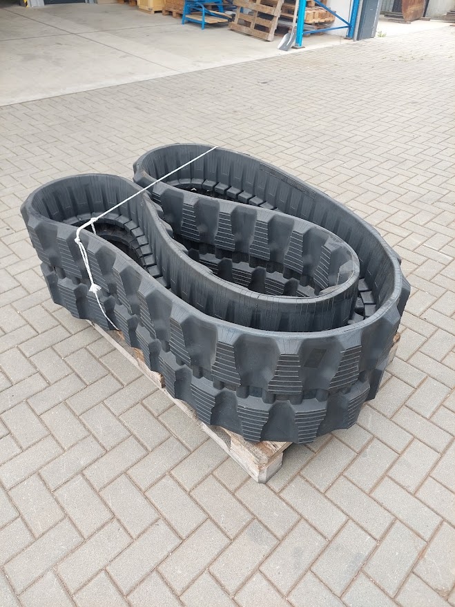 Gumový pás 450x76x84 na Mecalac 10MCR a Komatsu PC95 - 2