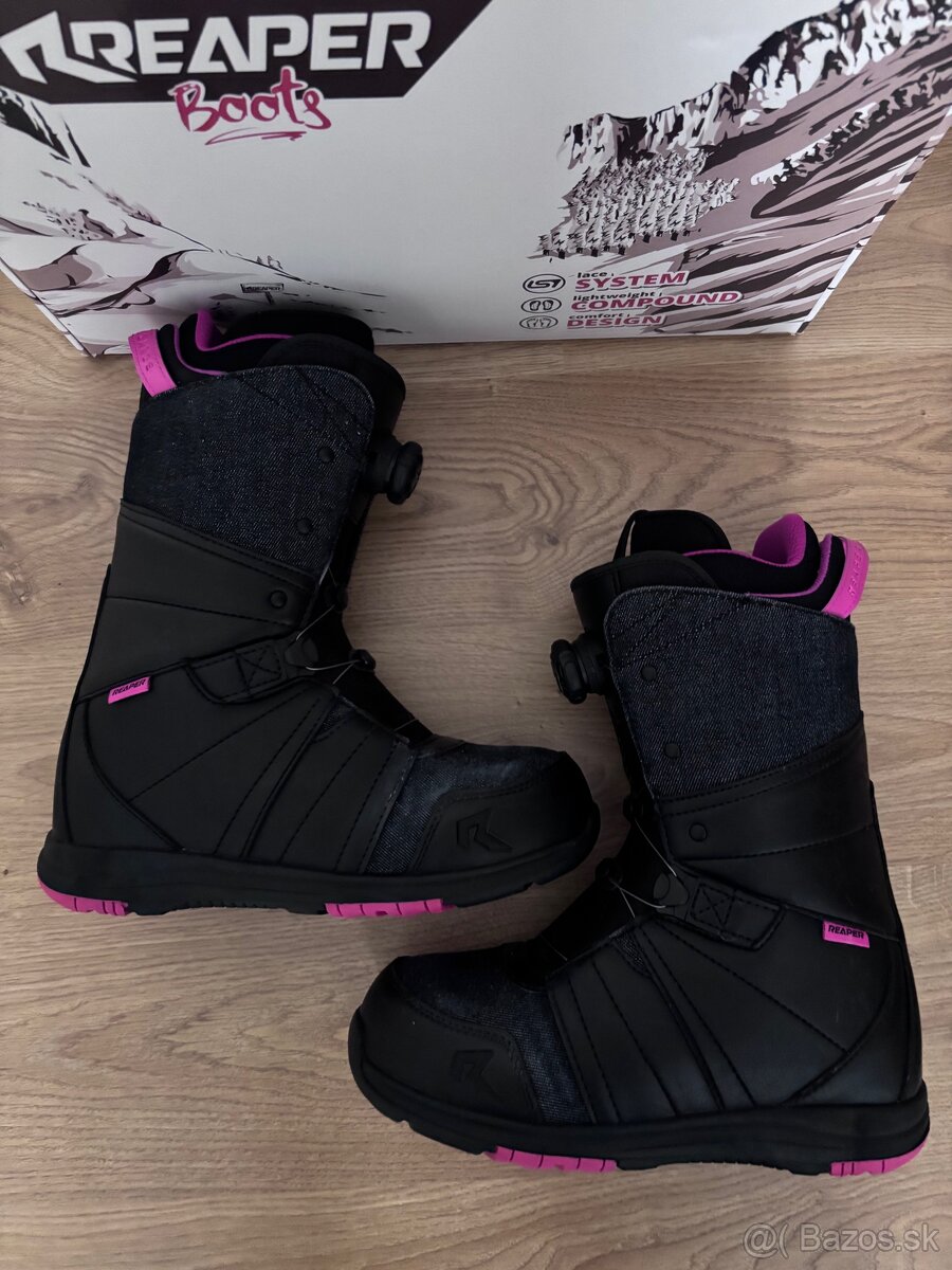 Snowboardove topanky Reaper, vel.40 - 2