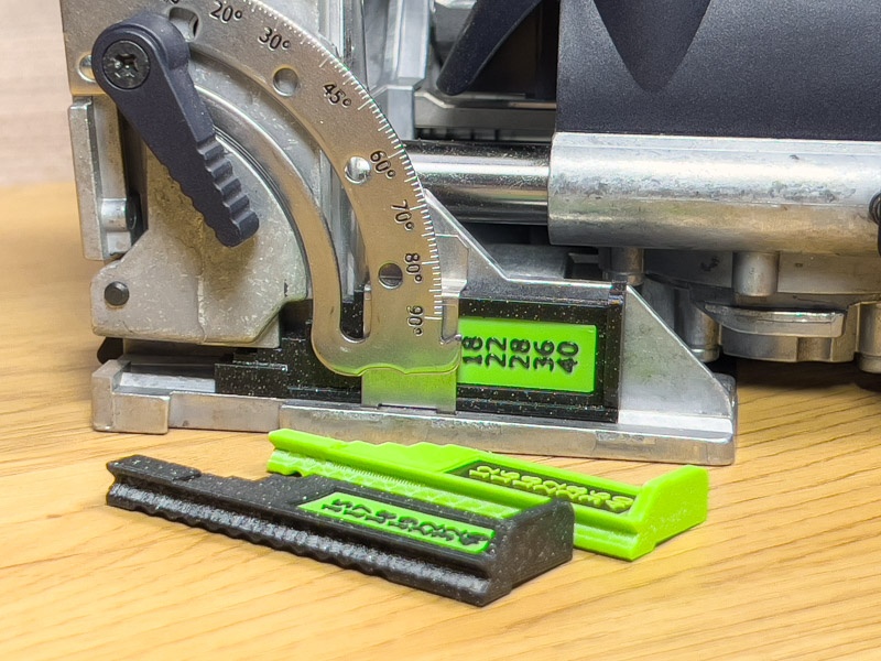 Nastavovače hrúbky materiálu Festool DOMINO DF 500 - 2