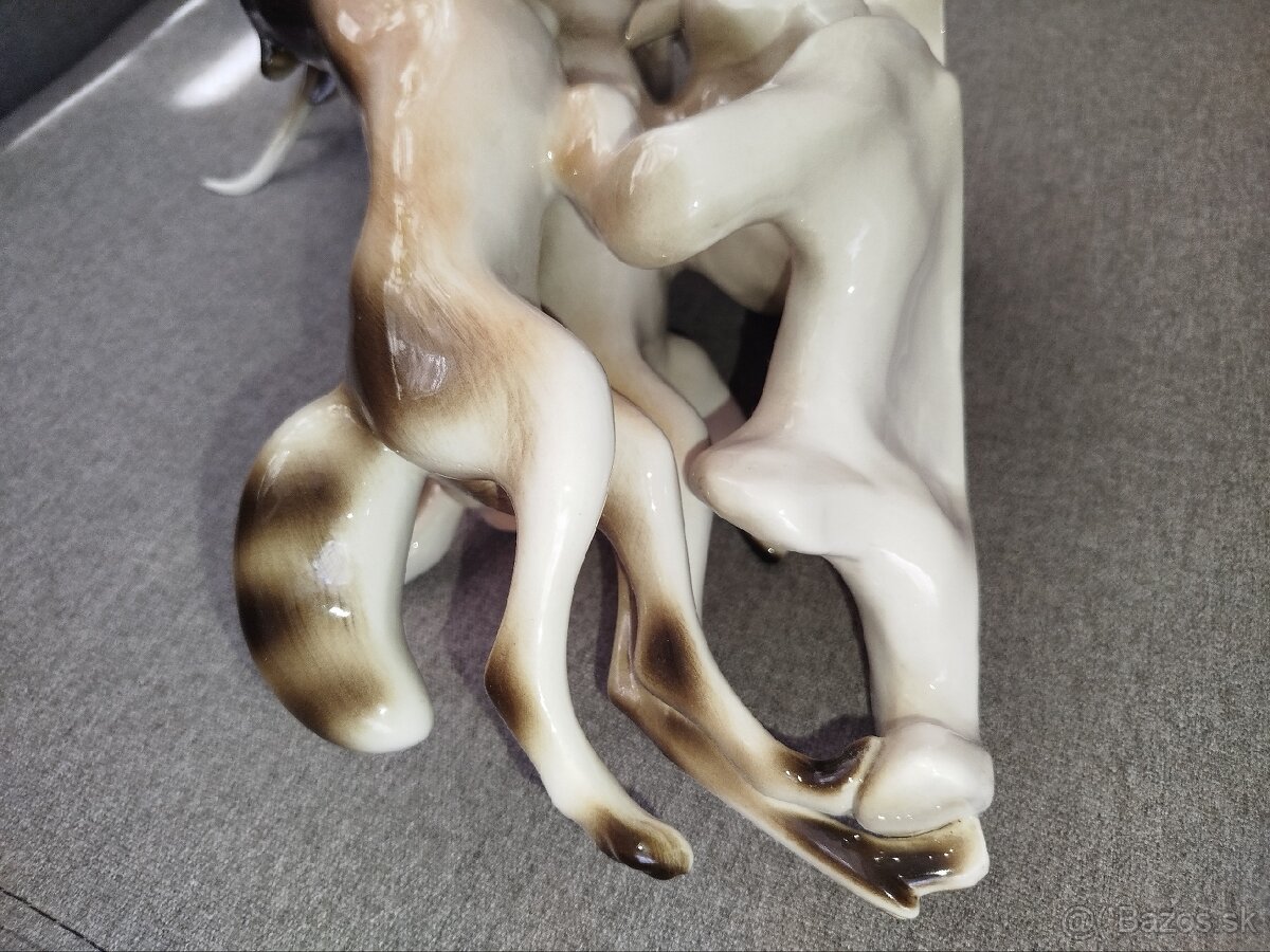 Mix sosiek Royal Dux Jelen,pes - 2