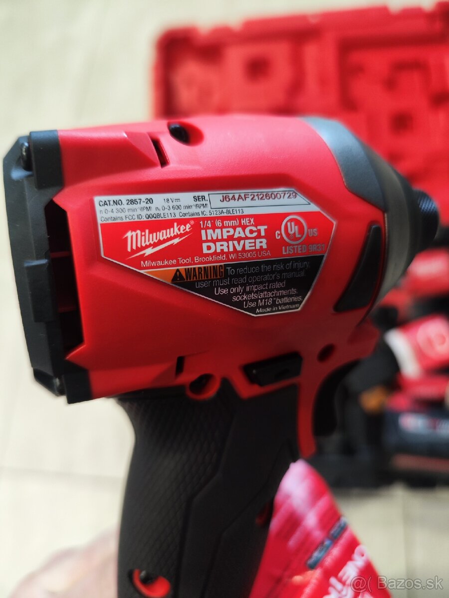 Predám sadu Milwaukee M18 - 2