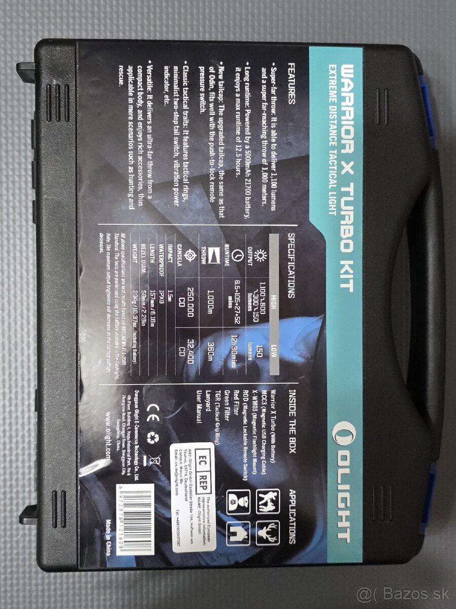 OLIGHT WARRIOR X TURBO KIT - 2