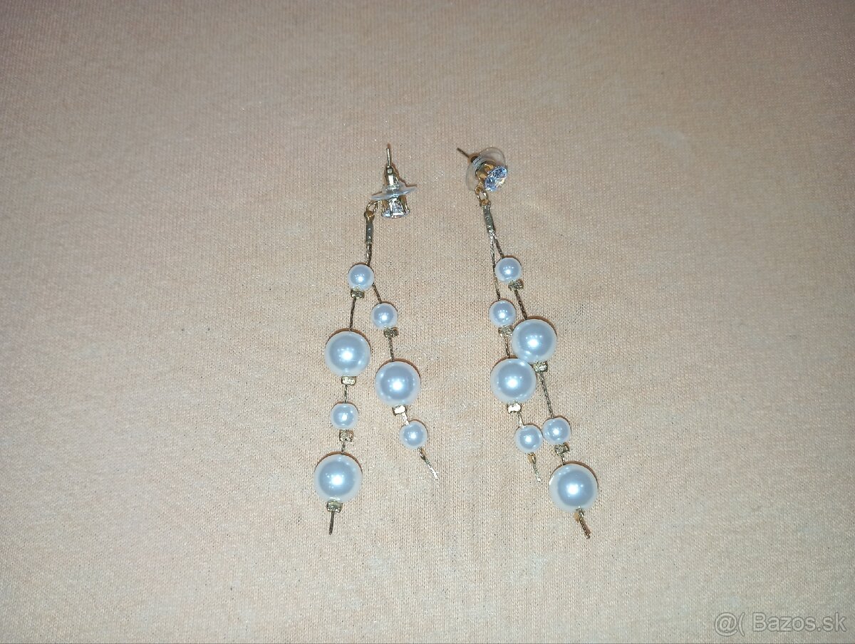 Svadobné náušnice viac druhov - 2