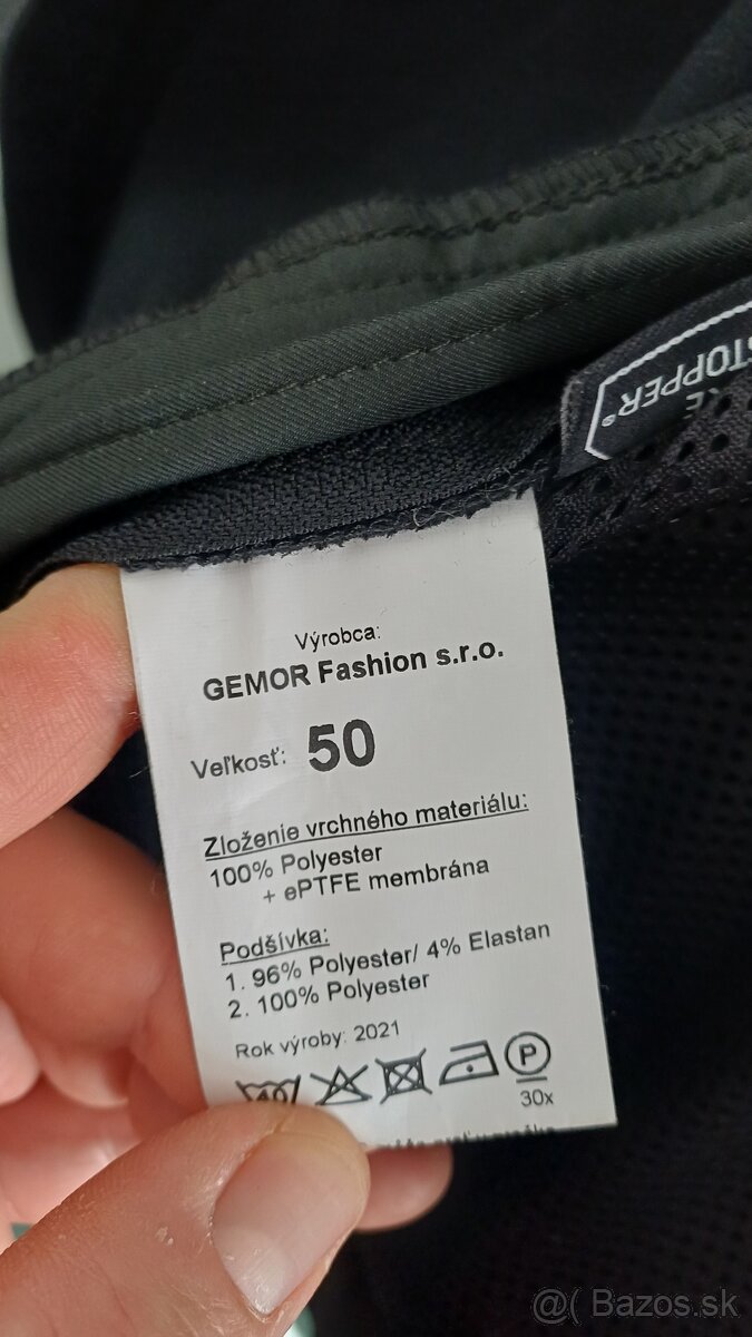 Policajná softshell bunda velkost 50 - 2