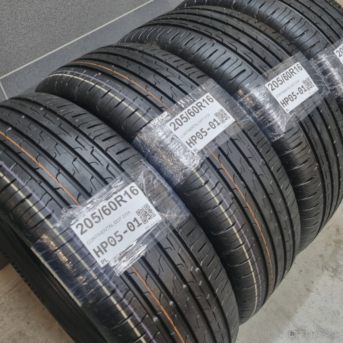 Letné pneumatiky 205/60 R16 CONTINENTAL - 2