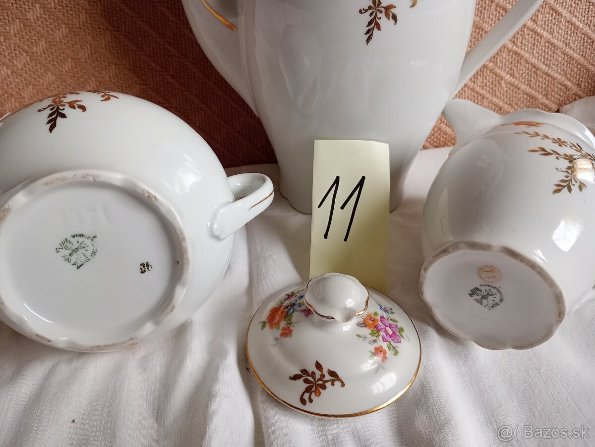 Čajník, mliečnik a cukornička - 2